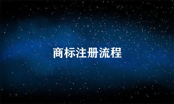 商标注册流程