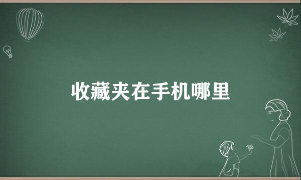 收藏夹在手机哪里