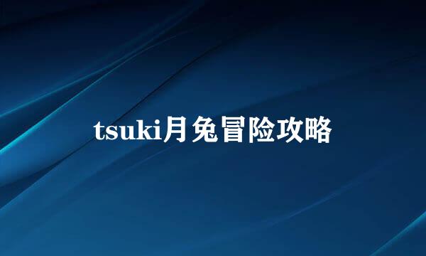 tsuki月兔冒险攻略