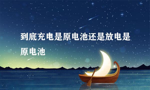到底充电是原电池还是放电是原电池