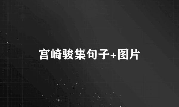 宫崎骏集句子+图片