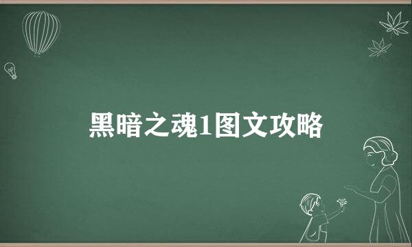 黑暗之魂1图文攻略