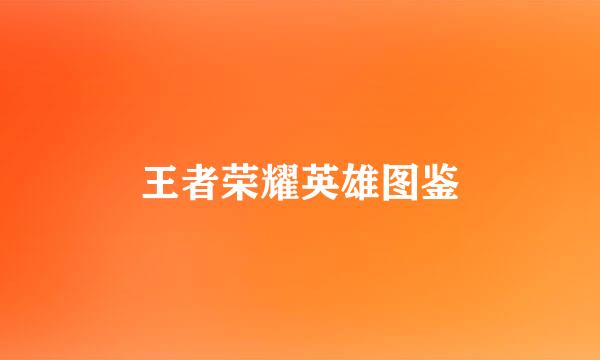 王者荣耀英雄图鉴