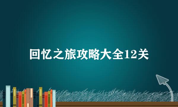 回忆之旅攻略大全12关