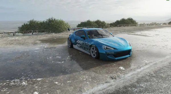 《极限竞速地平线4》丰田GT86炫彩蓝涂装