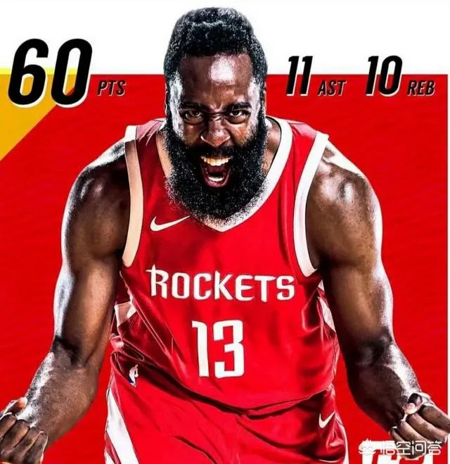 哈登砍下60+三双!历史首位!如何评价他的史诗级表演?
