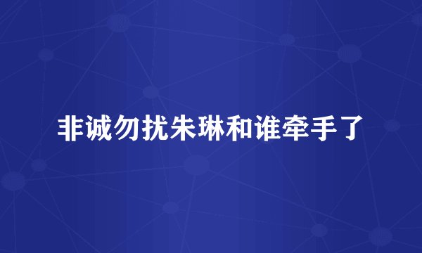 非诚勿扰朱琳和谁牵手了