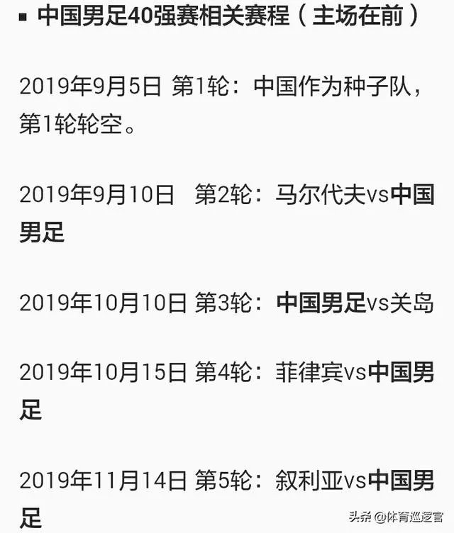 世预赛40强赛分组抽签揭晓,国足与叙利亚、菲律宾、马尔代夫、关岛同组,出线稳了?