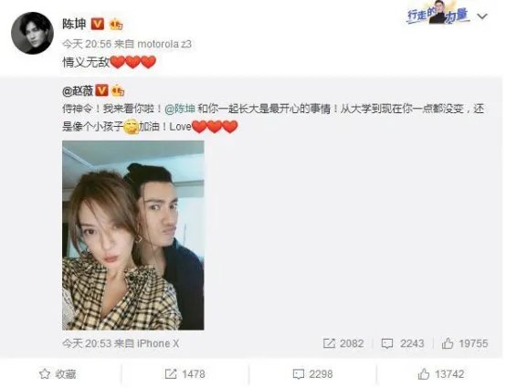 陈坤和赵薇,这两人有着怎样的陈年旧瓜?