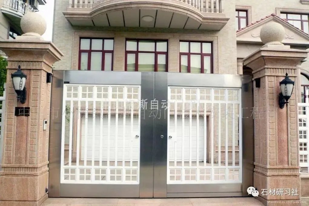 别墅围墙大门石柱设计案例大全