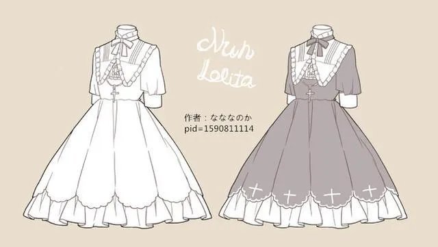 如何画动漫人物的衣服？