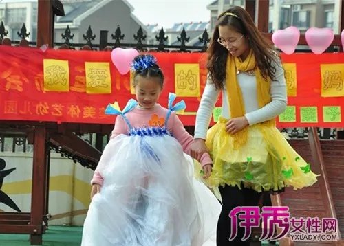 盘点儿童废物利用服装秀图片