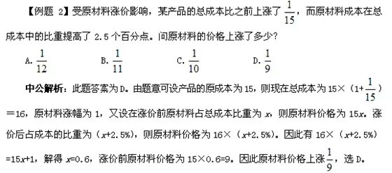 2013国考行测技巧：数学运算技巧详述