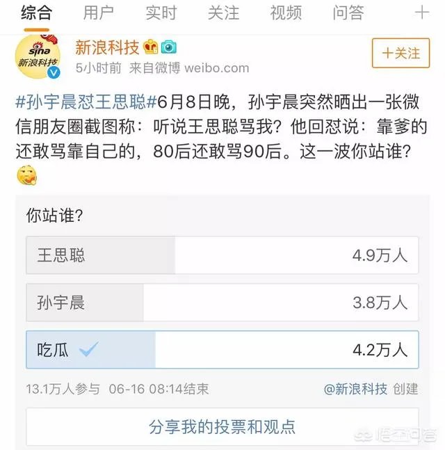 王思聪与孙宇晨对骂,你怎么看?