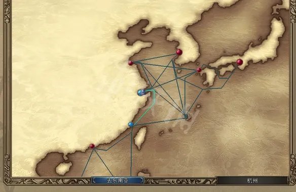 《大航海时代4威力加强版HD》李华梅航海路线图文流程