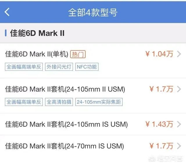 为何说佳能6D Mark II美中不足?