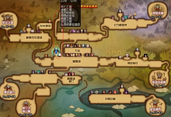 DNF85新版本死亡之塔在哪
