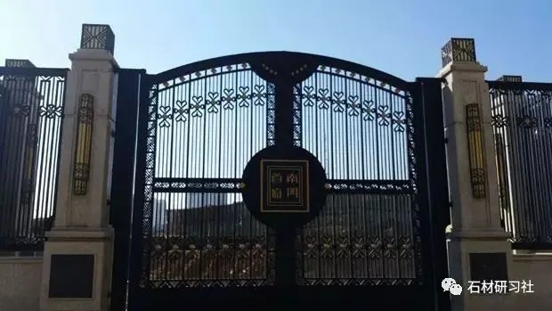 别墅围墙大门石柱设计案例大全