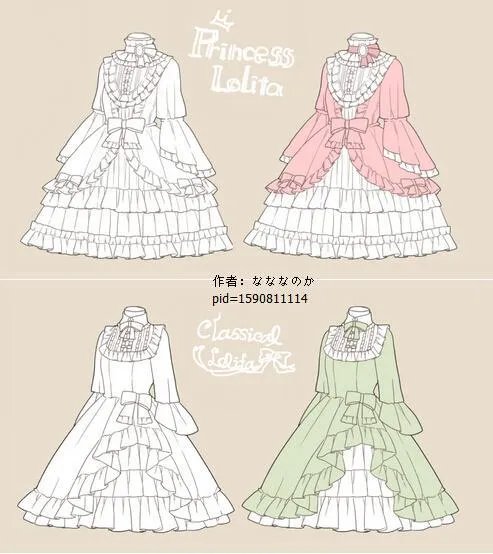 如何画动漫人物的衣服？