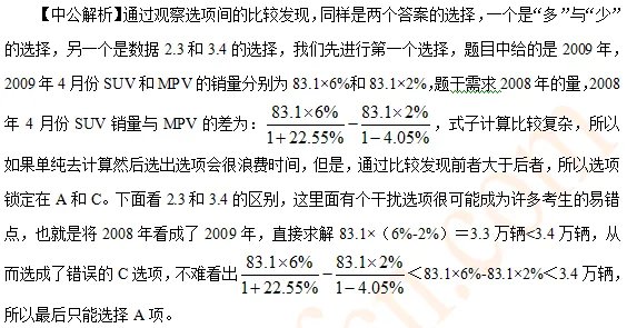 2015国考行测考前必看:如何看选项猜答案