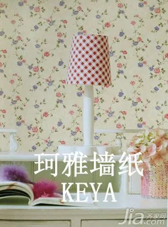 墙内开花香满屋 十款花卉墙纸扮靓家