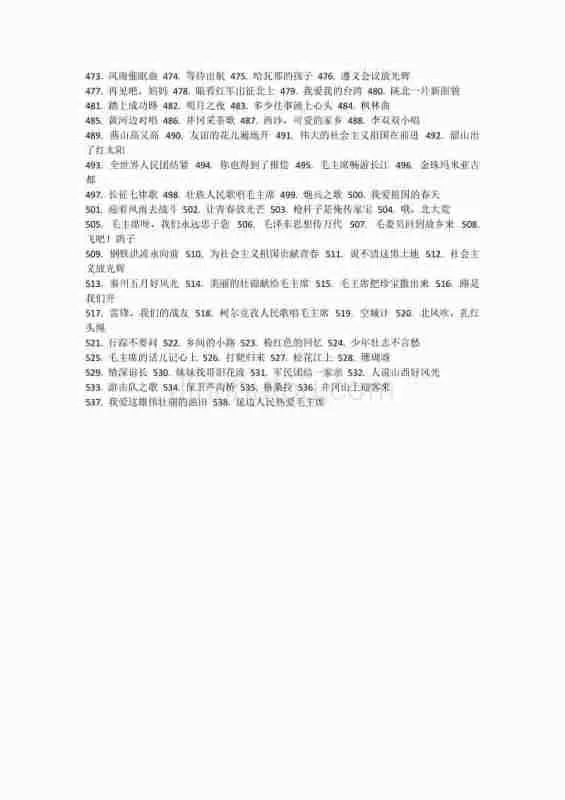 60年代经典老歌500首