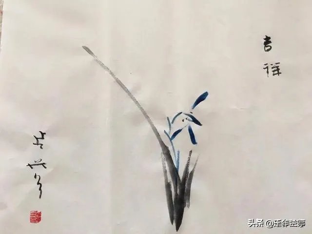 有人说延参法师的墨宝感觉墨用的很少,这是为什么呢?