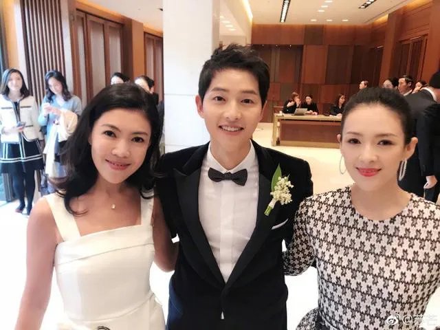宋慧乔宋仲基结婚为什么请章子怡?