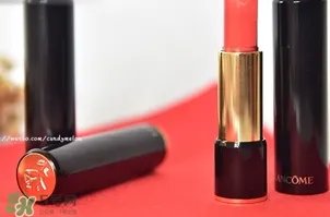 兰蔻菁纯唇膏114试色 兰蔻菁纯唇膏114试色图