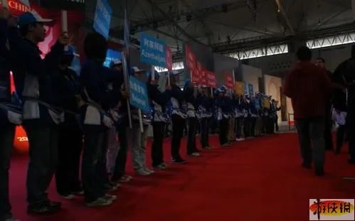 WCG2009世界总决赛成都展开 开幕现场选手图