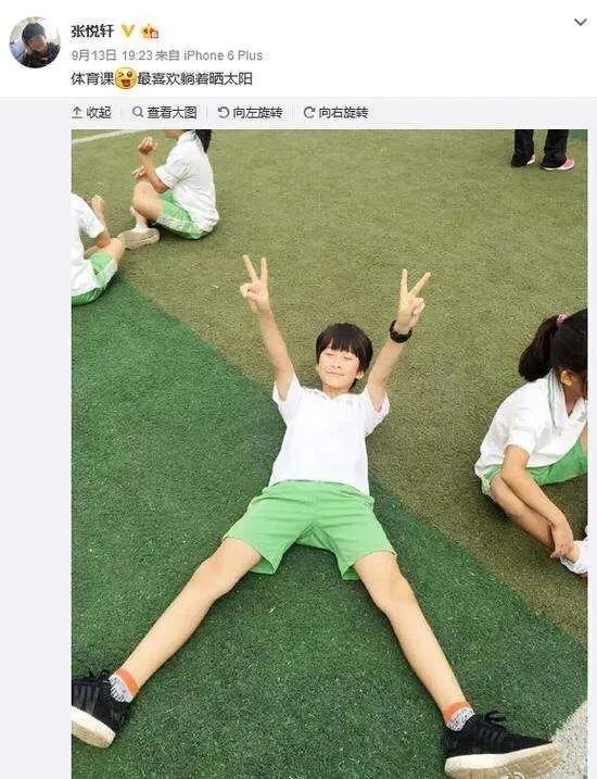张亮的儿子天天如今长的怎样了?