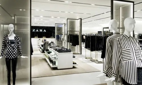 zara属于什么档次的牌子啊。。