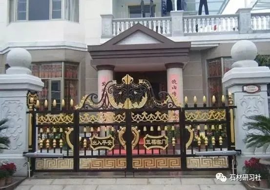 别墅围墙大门石柱设计案例大全