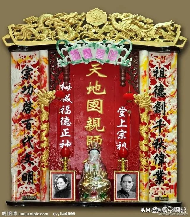 天地国亲师位代表什么意思?