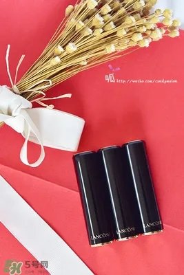 兰蔻菁纯唇膏114试色 兰蔻菁纯唇膏114试色图