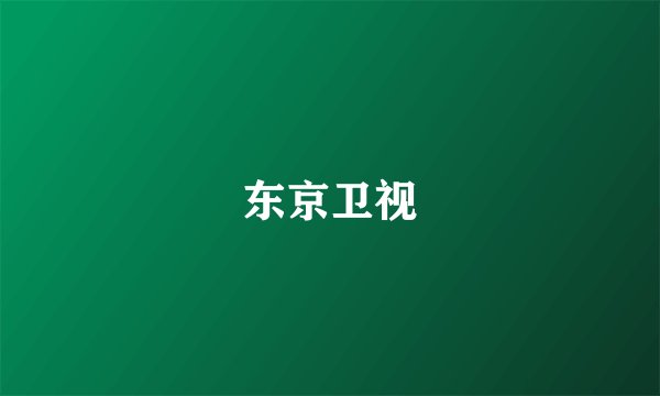 东京卫视