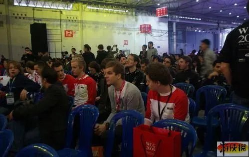 WCG2009世界总决赛成都展开 开幕现场选手图