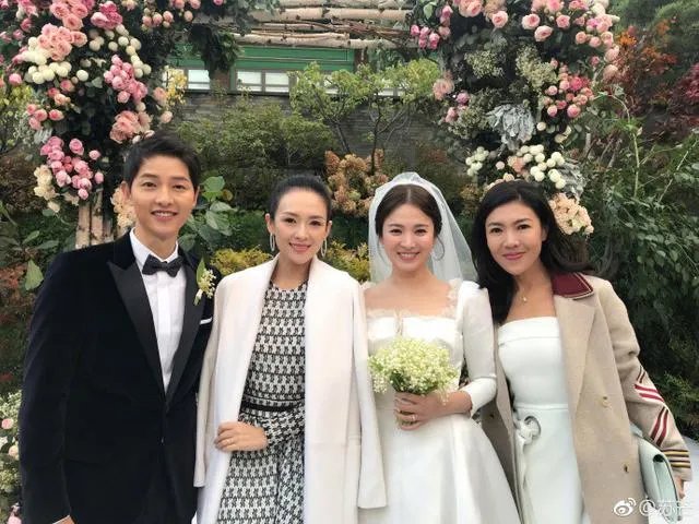 宋慧乔宋仲基结婚为什么请章子怡?