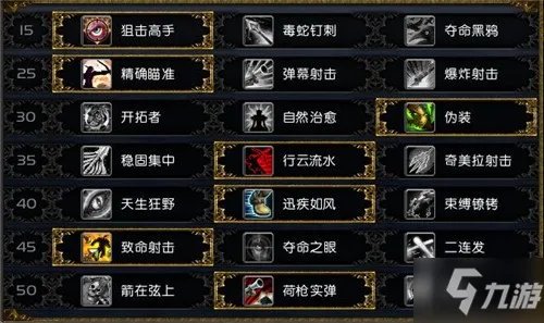 魔兽世界9.05射击猎人天赋选什么好 射击猎人天赋选择攻略