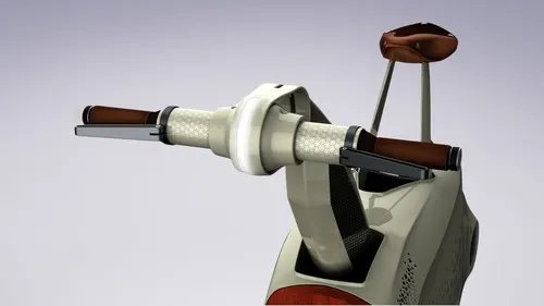 如此高颜值的XQ scooter城市电动车竟还能载重