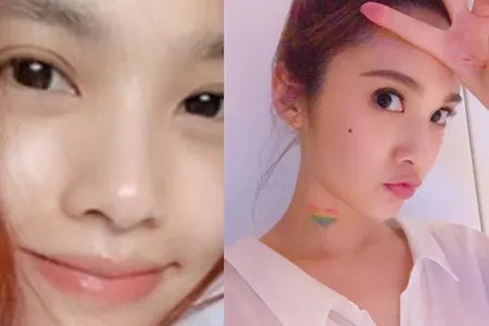 杨丞琳晒度假美照 大秀锁骨很养眼