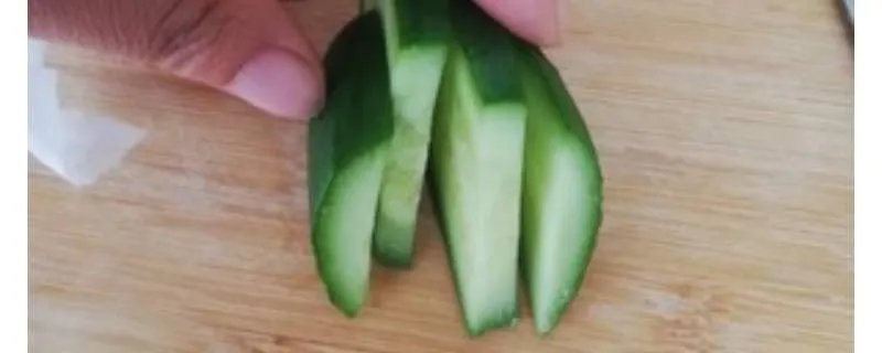 黄瓜怎么切心形