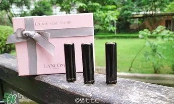 兰蔻菁纯唇膏114试色 兰蔻菁纯唇膏114试色图