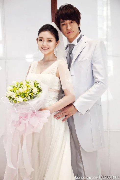大S 何润东 的婚纱照 清晰大照
