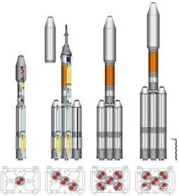 SpaceX发射的猎鹰重型火箭为什么是三个助推火箭平行分布而不选择“一大三小”的三角分布?