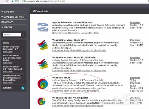 Windows系统中SVN服务器的搭建和使用教程1