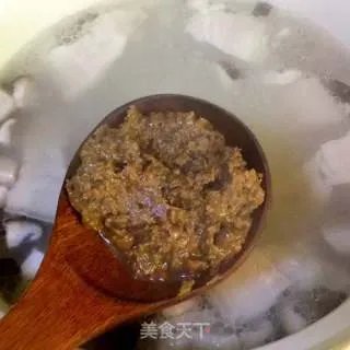 五花肉酱汤