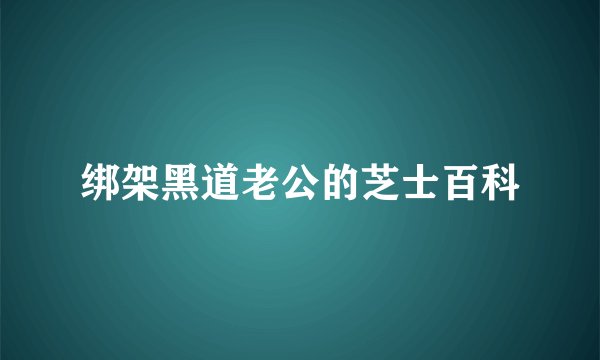 绑架黑道老公的芝士百科