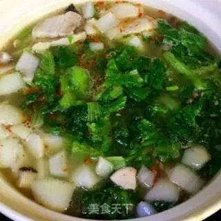 五花肉酱汤
