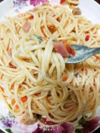番茄肉酱意大利面